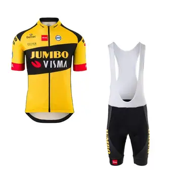 2020 new pro team jumbo visma cycling jersey set Bicycle maillot mens breathable MTB quick dry bike Ropa ciclismo 9D gel pad
2020 new pro team jumbo visma cycling jersey set Bicycle maillot mens breathable MTB quick dry bike Ropa ciclismo 9D gel pad