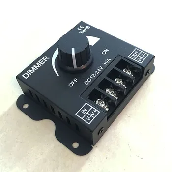 DC12V-24V LED Dimmer 30A 360W Adjustable Brightness Dimming LED Lamp Strip Light Driver Single Color Controller Stepless Dimmer
DC12V-24V LED Dimmer 30A 360W Adjustable Brightness Dimming LED Lamp Strip Light Driver Single Color Controller Stepless Dimmer
