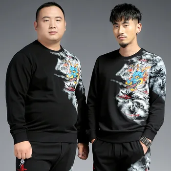 #1849 Streetwear Sweatshirt Men Black Dragon Printed Plus Size 6XL Slim Sweatshirts Mens Slim High Quality Fashion
#1849 Streetwear Sweatshirt Men Black Dragon Printed Plus Size 6XL Slim Sweatshirts Mens Slim High Quality Fashion