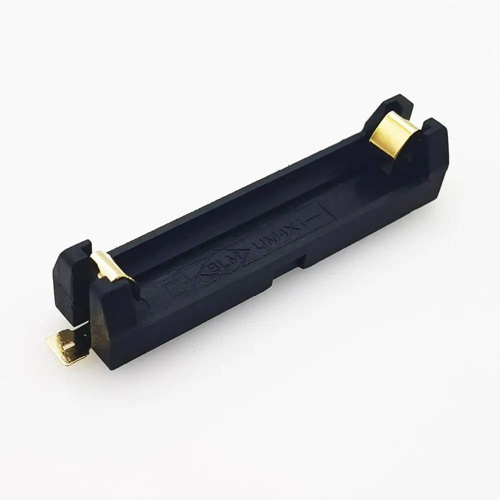 High Quality DIY Lithium Battery Spring Box 1*AAA Battery Holder SMD SMT Battery Storage Case With Bronze Pins
High Quality DIY Lithium Battery Spring Box 1*AAA Battery Holder SMD SMT Battery Storage Case With Bronze Pins