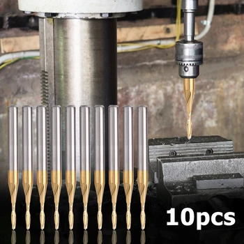 10pcs Wood Carving Engraving Cutter CNC Router Bits End Mill for PCB Machine Woodworking Polishing Tool Sets Supplies
10pcs Wood Carving Engraving Cutter CNC Router Bits End Mill for PCB Machine Woodworking Polishing Tool Sets Supplies