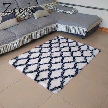 Zeegle Plush Carpets and Rugs for Living Room Anti Slip Bedside Carpet Mat Polyester Soft Sofa Area Foot Mat Hallway Floor Rug
Zeegle Plush Carpets and Rugs for Living Room Anti Slip Bedside Carpet Mat Polyester Soft Sofa Area Foot Mat Hallway Floor Rug