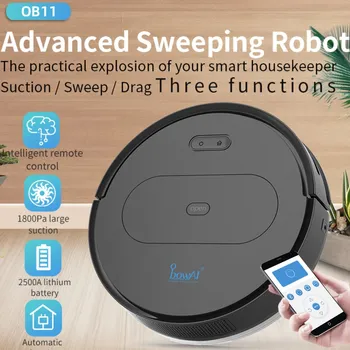 ObowAI 3000pa Robot Vacuum Cleaner APP Remote Control Smart Planning Sweeping Robot Auto Charging Wireless Home Robotics Cleaner
ObowAI 3000pa Robot Vacuum Cleaner APP Remote Control Smart Planning Sweeping Robot Auto Charging Wireless Home Robotics Cleaner