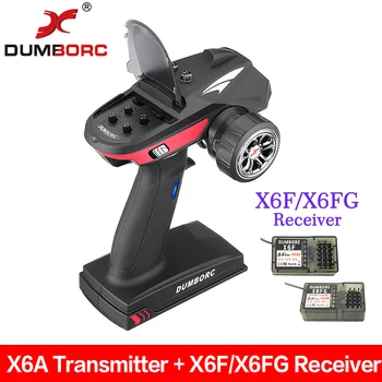 DumboRC X6A 2.4GHz Remote Control RC Transmitter with X6F/X6FG Receiver for RC Car Off-road Vehicle Boat RC Truck Model
DumboRC X6A 2.4GHz Remote Control RC Transmitter with X6F/X6FG Receiver for RC Car Off-road Vehicle Boat RC Truck Model