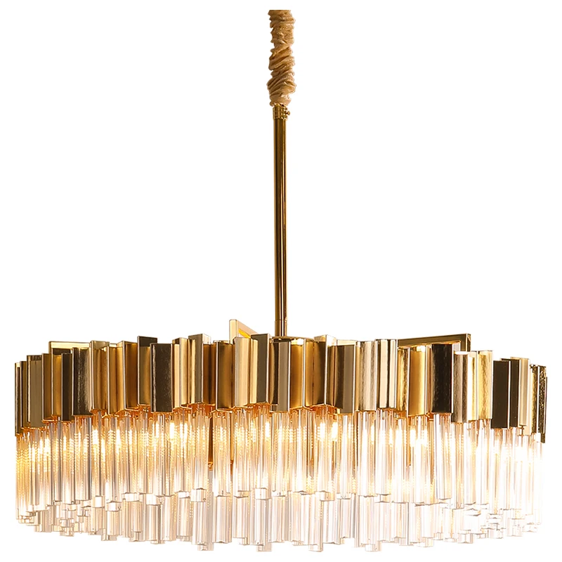 BOTIMI Round Plated Luxury Golden Metal Plated Pendant Lamp For Dining Room Modern Creative Crystal Glass Hanging Home Lighting
BOTIMI Round Plated Luxury Golden Metal Plated Pendant Lamp For Dining Room Modern Creative Crystal Glass Hanging Home Lighting