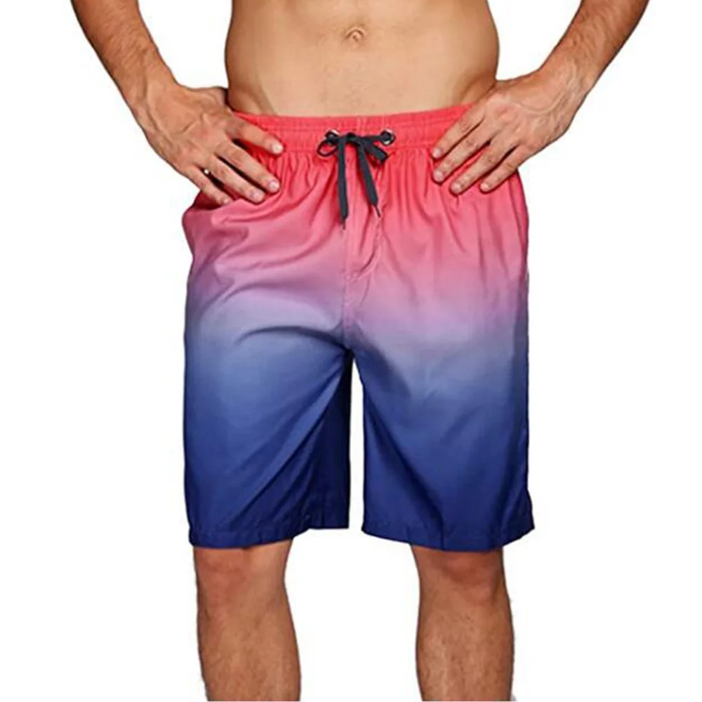 Mens Beachwear Casual Gradient sports gym shorts Swimming Beach Pants Swimming Loose Surf Trunks Board Quick-drying Shorts D30
Mens Beachwear Casual Gradient sports gym shorts Swimming Beach Pants Swimming Loose Surf Trunks Board Quick-drying Shorts D30