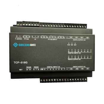 4PT100 temperature 3AI analog input 8DI digital input 8DO output industrial Ethernet IO module
4PT100 temperature 3AI analog input 8DI digital input 8DO output industrial Ethernet IO module