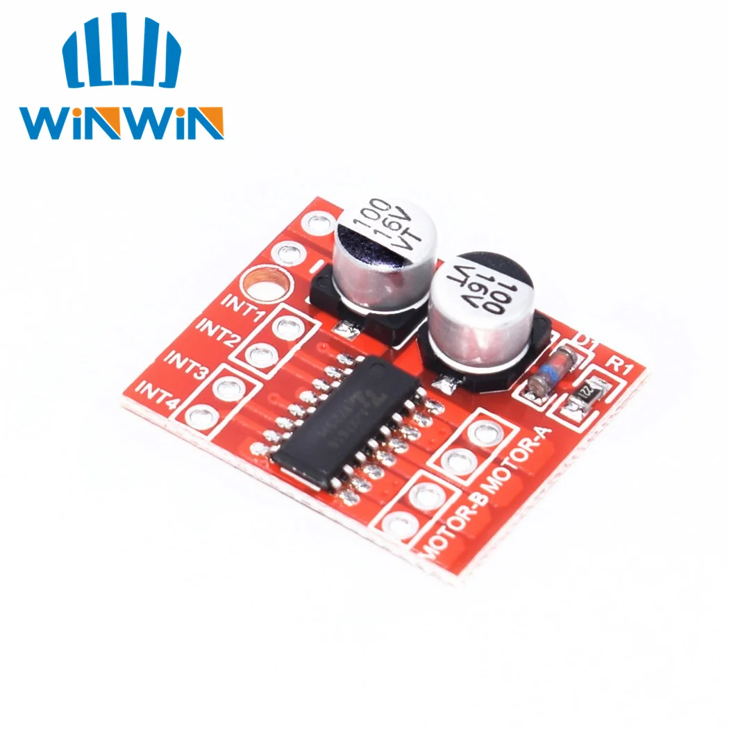 H24 1pcs 2 DC motor drive module reversing PWM speed dual H bridge stepper motor Mini victory L298N
H24 1pcs 2 DC motor drive module reversing PWM speed dual H bridge stepper motor Mini victory L298N