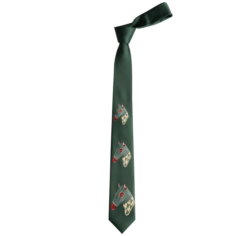 Free shipping New Men's fashion Original Olive Green Stables Vintage Print Tie 6cm Narrow Male Female Students Fun necktie gift
Free shipping New Men's fashion Original Olive Green Stables Vintage Print Tie 6cm Narrow Male Female Students Fun necktie gift
