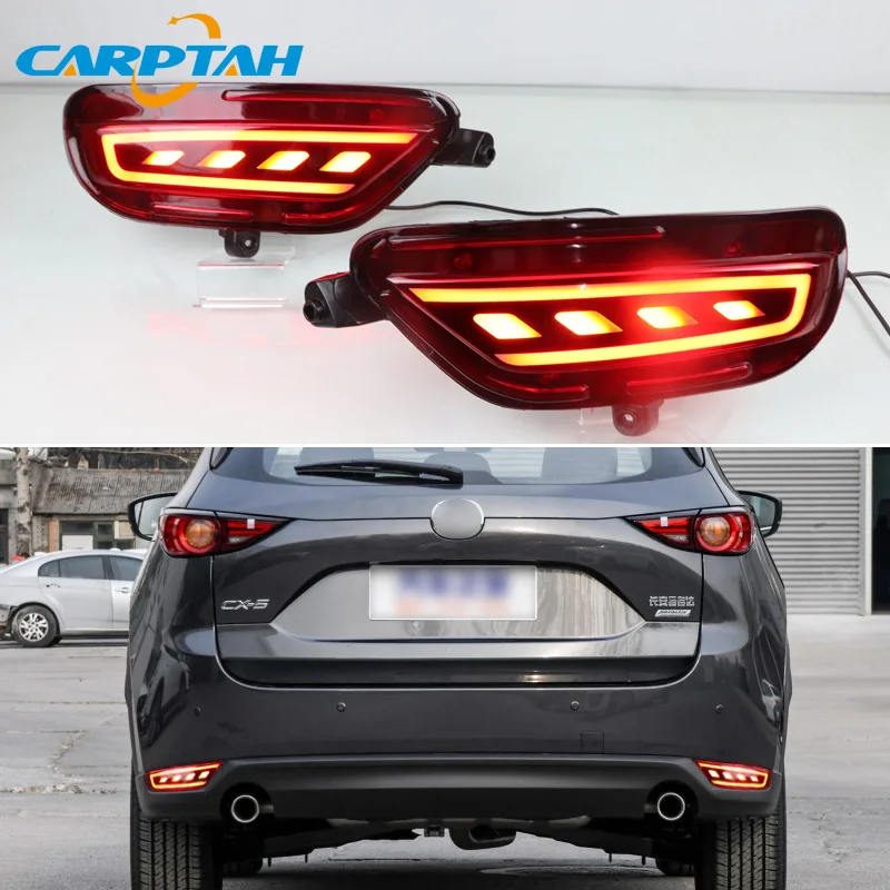 2PCS LED Rear Fog Lamp For Mazda CX-5 CX5 2017 2018 2019 Car LED Bumper Light Brake Light Turn Signal Indicator Reflector
2PCS LED Rear Fog Lamp For Mazda CX-5 CX5 2017 2018 2019 Car LED Bumper Light Brake Light Turn Signal Indicator Reflector