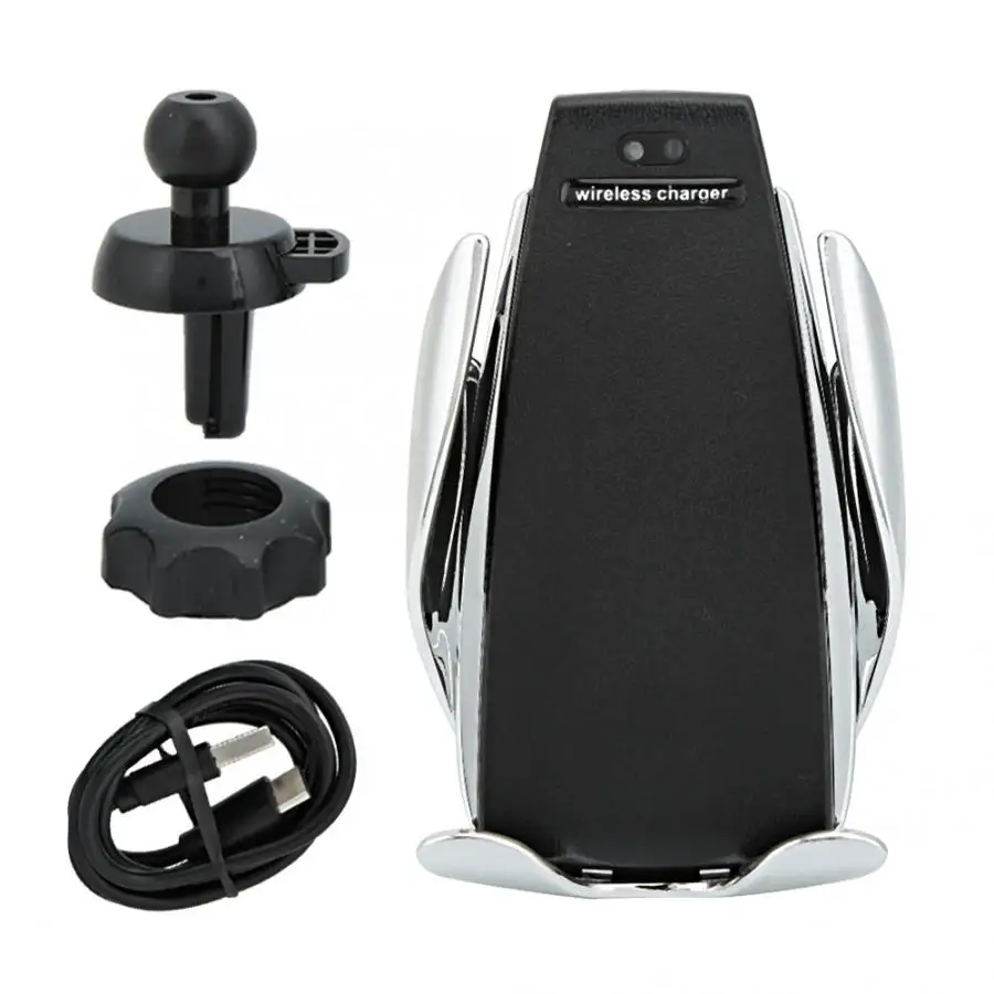 Wireless Car Charger Automatic Clamping Infrared Sensor Fast Charging Phone Holder Mount Charger Car Accessories
Wireless Car Charger Automatic Clamping Infrared Sensor Fast Charging Phone Holder Mount Charger Car Accessories