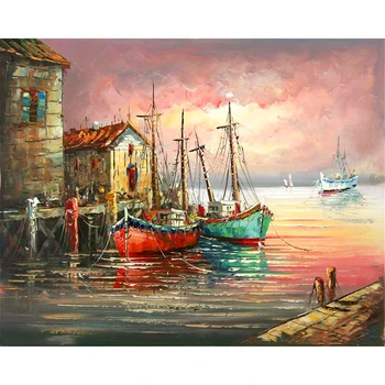 Pier Scenery Theme Painting by Numbers with Combo Inner Frame Packed in Colorful Box with 4050 size Colorful Canvas and Brushs
Pier Scenery Theme Painting by Numbers with Combo Inner Frame Packed in Colorful Box with 4050 size Colorful Canvas and Brushs