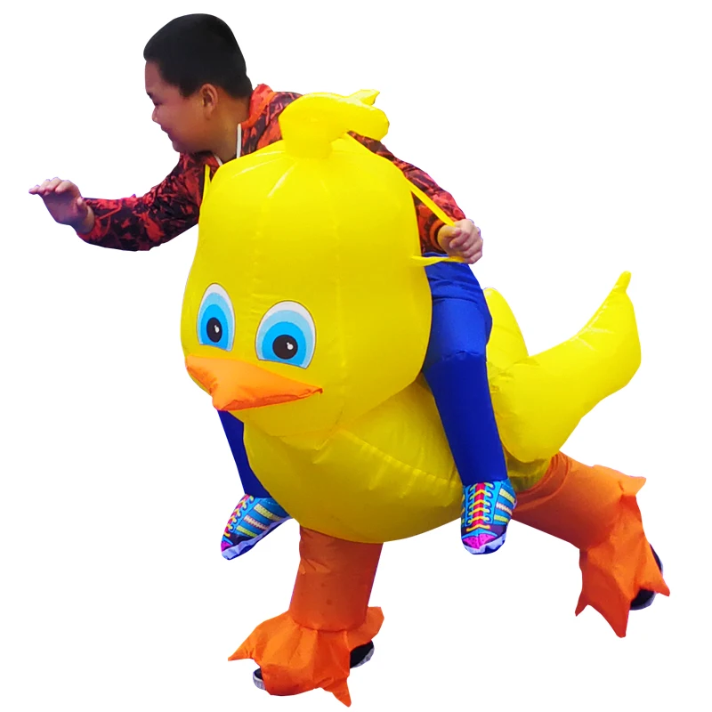 Inflatable Yellow Duck Costume Halloween Costume for Women men Animal Cosplay Carnival Costume Halloween Costume For Kid Adult
Inflatable Yellow Duck Costume Halloween Costume for Women men Animal Cosplay Carnival Costume Halloween Costume For Kid Adult