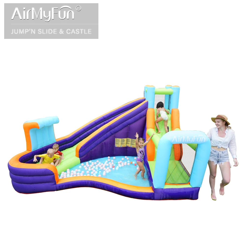 Inflatable Slide Bouncing Castle Bounce House Jumper Home Park for Kids Indoor Funny Party Playground Bouncer Water Game
Inflatable Slide Bouncing Castle Bounce House Jumper Home Park for Kids Indoor Funny Party Playground Bouncer Water Game