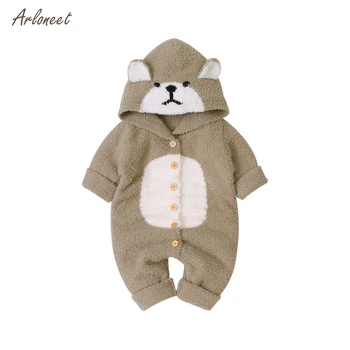 ARLONEET Autumn Newborn Baby Rompers Infant Winter Clothes Baby Boy Girl Jumpsuit Hooded Costume Thick Warm Toddler Outerwear
ARLONEET Autumn Newborn Baby Rompers Infant Winter Clothes Baby Boy Girl Jumpsuit Hooded Costume Thick Warm Toddler Outerwear