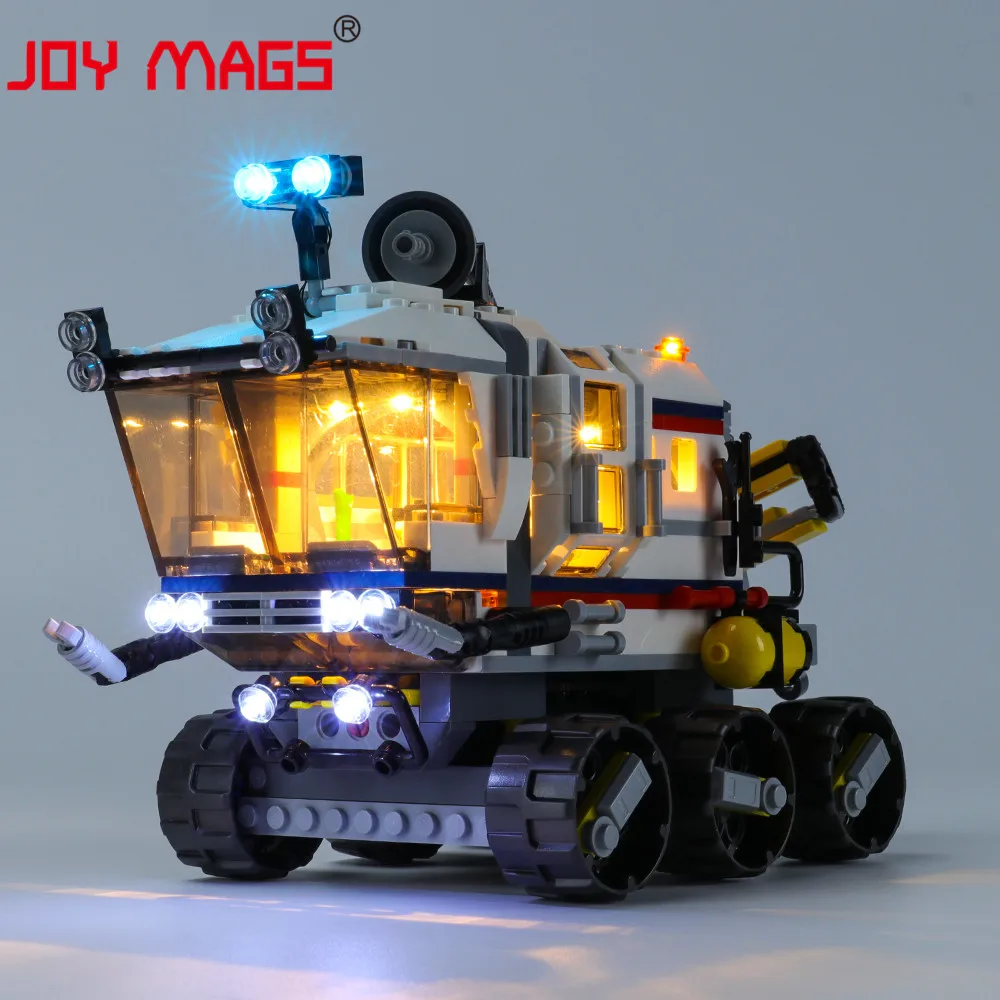 JOY MAGS Only Led Light Kit For Creator Space Rover Explorer Toys Lighting Set Compatible With 31107 (NOT Include Model)
JOY MAGS Only Led Light Kit For Creator Space Rover Explorer Toys Lighting Set Compatible With 31107 (NOT Include Model)