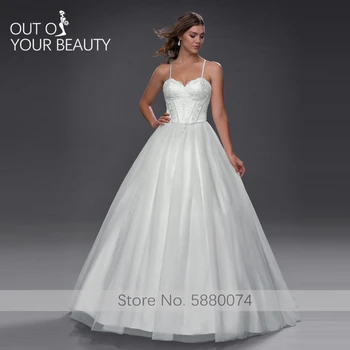 Wedding Dress 2020 New V-neck White Spaghetti Straps Sexy Elegant Sleeveless Zipper Embroidered Applique 30cm Tail Ball-Gown
Wedding Dress 2020 New V-neck White Spaghetti Straps Sexy Elegant Sleeveless Zipper Embroidered Applique 30cm Tail Ball-Gown