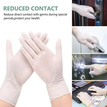 100 PCS Transparent Disposable PVC Gloves Anti oil fouling Dishwashing/Kitchen/Medical /Work Gloves Touch screen Home Cleaning
100 PCS Transparent Disposable PVC Gloves Anti oil fouling Dishwashing/Kitchen/Medical /Work Gloves Touch screen Home Cleaning