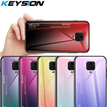 KEYSION Gradient Tempered Glass Case For Xiaomi Redmi Note 9 Pro Max Protective Back Cover case For Xiaomi Redmi Note 9S 9
KEYSION Gradient Tempered Glass Case For Xiaomi Redmi Note 9 Pro Max Protective Back Cover case For Xiaomi Redmi Note 9S 9