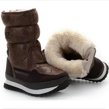 Newest 2019 Women Winter Boots Non-slip Waterproof Snow Boots Women Thick Plush Boots high quality winter shoes for woman Brown
Newest 2019 Women Winter Boots Non-slip Waterproof Snow Boots Women Thick Plush Boots high quality winter shoes for woman Brown