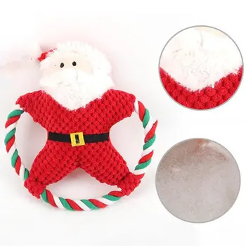 New Pet Plush Toy Dog Vocal Cartoon Cotton Rope Christmas Toy Molar Bite Venting Toy Professional Fashion Portable Brinquedos
New Pet Plush Toy Dog Vocal Cartoon Cotton Rope Christmas Toy Molar Bite Venting Toy Professional Fashion Portable Brinquedos