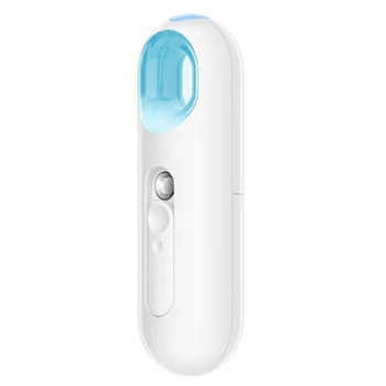White 22 Ml Mini Nano Mister Spray Bottle Battery Operated Facial Steamer Moisturizing Ultrasonic Handheld Atomizer Portable Bea
White 22 Ml Mini Nano Mister Spray Bottle Battery Operated Facial Steamer Moisturizing Ultrasonic Handheld Atomizer Portable Bea