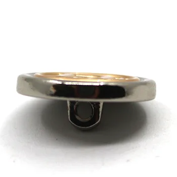 Round fashionable alloy buttons without nickel, black and silver are available in two colors
Round fashionable alloy buttons without nickel, black and silver are available in two colors
