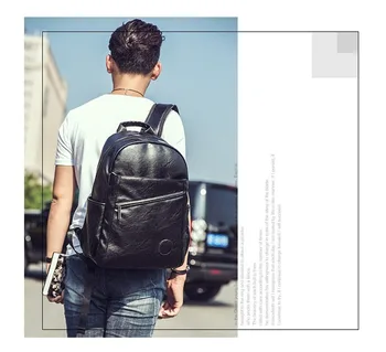 2020 Fashion Korean Computer Bag New Men's Backpack Multifunctional Student Bag Pu Leather Backpack
2020 Fashion Korean Computer Bag New Men's Backpack Multifunctional Student Bag Pu Leather Backpack