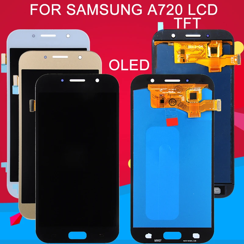 Dinamico OLED A7 2017 Lcd For Samsung Galaxy A720 Lcd With Touch Screen Digitizer Assembly A720F Display Free Shipping+Tools
Dinamico OLED A7 2017 Lcd For Samsung Galaxy A720 Lcd With Touch Screen Digitizer Assembly A720F Display Free Shipping+Tools