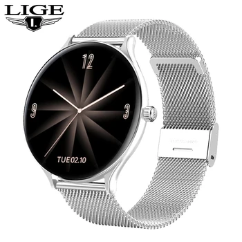 LIGE Fashion Full Circle Touch Screen Color Screen Smart Watch Women Men Sport Watches Heart Rate Monitor Waterproof Smartwatch
LIGE Fashion Full Circle Touch Screen Color Screen Smart Watch Women Men Sport Watches Heart Rate Monitor Waterproof Smartwatch