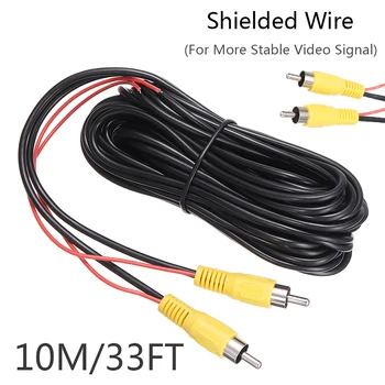 1pc 10M RCA Car Reverse Rear View Parking Camera Video Extension Cable Cordwith Trigger Wire Accessories
1pc 10M RCA Car Reverse Rear View Parking Camera Video Extension Cable Cordwith Trigger Wire Accessories