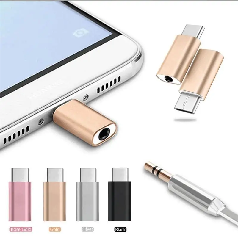 4pcs Type-C to 3.5mm Jack Converter Earphone Audio Adapter Cable Type USB C to 3.5 mm Headphone Aux Cable for Huawei P20 Lite
4pcs Type-C to 3.5mm Jack Converter Earphone Audio Adapter Cable Type USB C to 3.5 mm Headphone Aux Cable for Huawei P20 Lite