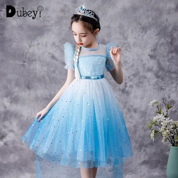 Little Girl 2020 New Fiying Sleeve Sequined Princess Dress with Detachable Cloak Elegant Summer Snow Princess Prom Costumes
Little Girl 2020 New Fiying Sleeve Sequined Princess Dress with Detachable Cloak Elegant Summer Snow Princess Prom Costumes