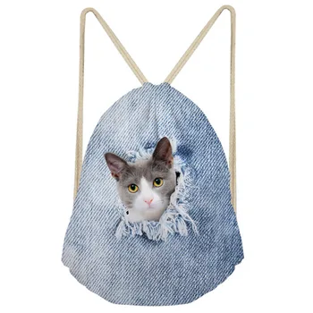 Portable polyester drawstring cat and dog pattern storage backpack drawstring pocket leisure shopping bag after travel shopping
Portable polyester drawstring cat and dog pattern storage backpack drawstring pocket leisure shopping bag after travel shopping