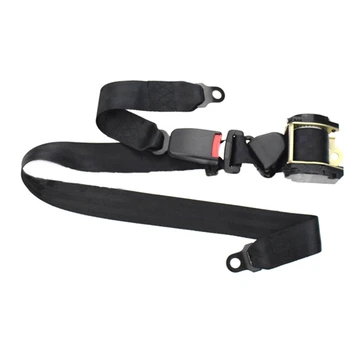 1Kit 3-Point-Fixed Shoulder Adjustable Safety Seat Belt Black Fits for Ford 
1Kit 3-Point-Fixed Shoulder Adjustable Safety Seat Belt Black Fits for Ford