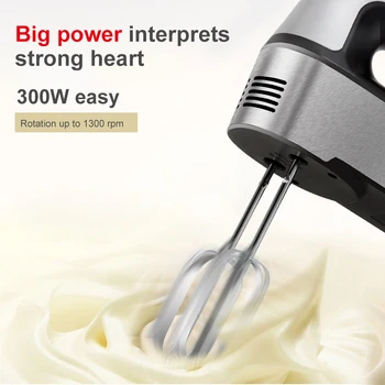 Stainless electric Steel Hand Pressure Rotating Semi-Automatic Mixer Coffee Milk Mixing Eggbeater Handheld Mixer Kitchen Cooking
Stainless electric Steel Hand Pressure Rotating Semi-Automatic Mixer Coffee Milk Mixing Eggbeater Handheld Mixer Kitchen Cooking