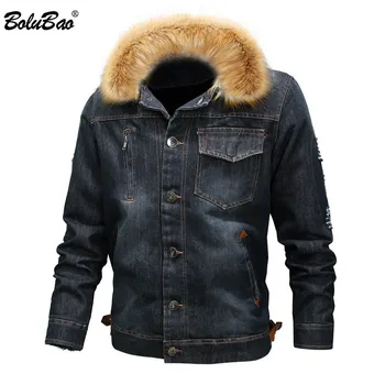 BOLUBAO Fashion Brand Men Denim Jackets Winter Men's Casual Washed Denim Jacket Male Fur Collar Thick Denim Jacket Coats
BOLUBAO Fashion Brand Men Denim Jackets Winter Men's Casual Washed Denim Jacket Male Fur Collar Thick Denim Jacket Coats
