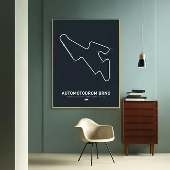 Formula 1 Race Poster Automotodrom brno F1 Circuit Home Decoration Wall Art Canvas Fabric Cloth Print Pictures No Frame
Formula 1 Race Poster Automotodrom brno F1 Circuit Home Decoration Wall Art Canvas Fabric Cloth Print Pictures No Frame
