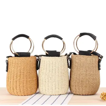 Straw Handbag Shoulder Lady Crossbody Bag Tote Messenger Satchel Purse for Women Girls 517D
Straw Handbag Shoulder Lady Crossbody Bag Tote Messenger Satchel Purse for Women Girls 517D