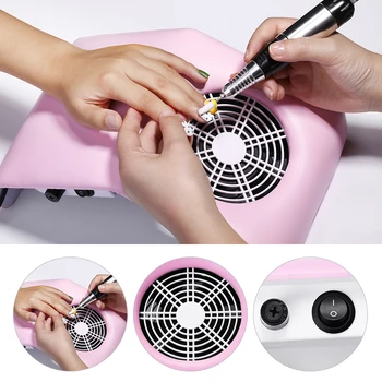 30W/40W Nail Dust Suction Collector 3 Fan Vacuum Cleaner with Dust Collecting Bag Large Size Powerful Nail Equipment
30W/40W Nail Dust Suction Collector 3 Fan Vacuum Cleaner with Dust Collecting Bag Large Size Powerful Nail Equipment