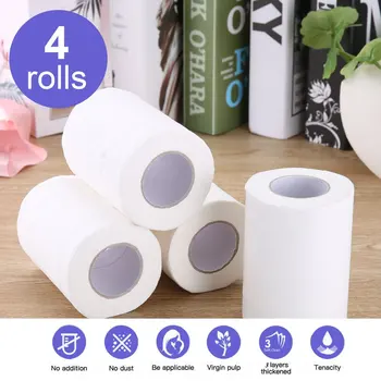 4 Rolls Natural Paper Towels Portable High Quality Toilet Paper for Office for Family Restaurant Paper Towel
4 Rolls Natural Paper Towels Portable High Quality Toilet Paper for Office for Family Restaurant Paper Towel
