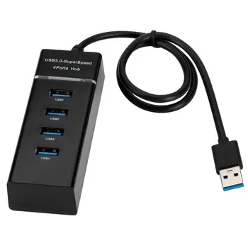 Hot Sale USB Hub 3.0 USB Splitter Multi USB 3.0 Hub Multiple 4 Port Hab Splitters Computer Accessories Hub For PC Dropshipping