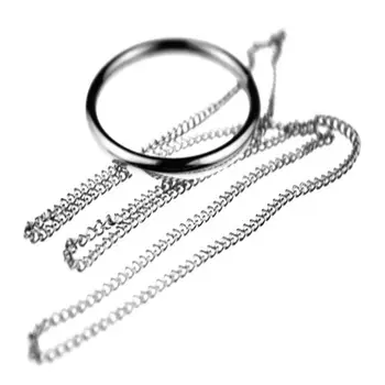 Large Magic Knot Magic Toys Tomorrow Ring Silver Magic Ring Props Close-Up Magic Tricks Classic Toys
Large Magic Knot Magic Toys Tomorrow Ring Silver Magic Ring Props Close-Up Magic Tricks Classic Toys