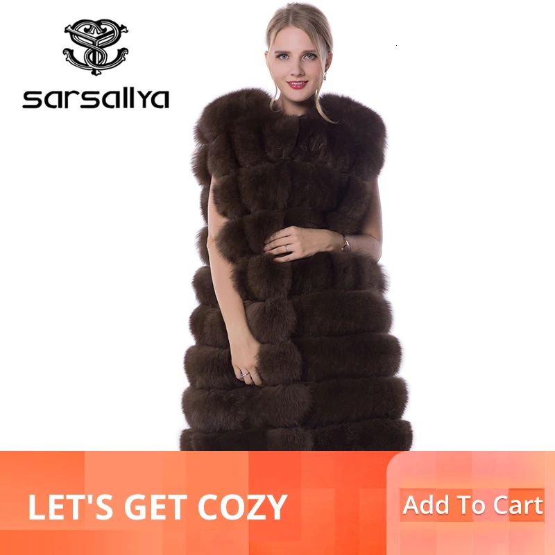 Women Fur Vest Winter Real Fox Fur Vest Long Female Sleeveless O-Neck Casual Clothes For Ladies Luxury Brand 2019 Plus Size New
Women Fur Vest Winter Real Fox Fur Vest Long Female Sleeveless O-Neck Casual Clothes For Ladies Luxury Brand 2019 Plus Size New
