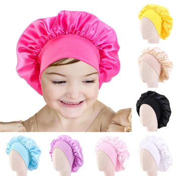 Silky Satin Caps Solid Wide Elastic Sleeping Hat Girl Night Sleep Cap Hair Care Bonnet Nightcap Kids Unisex Cap bonnet Bandanas
Silky Satin Caps Solid Wide Elastic Sleeping Hat Girl Night Sleep Cap Hair Care Bonnet Nightcap Kids Unisex Cap bonnet Bandanas