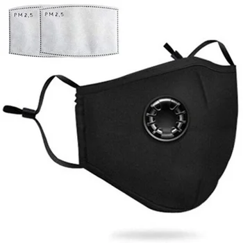Face Mask with Valve Element To Prevent Pollution Anti-fog Black Valve Mask Dustproof Cotton Filters Face Mask
Face Mask with Valve Element To Prevent Pollution Anti-fog Black Valve Mask Dustproof Cotton Filters Face Mask