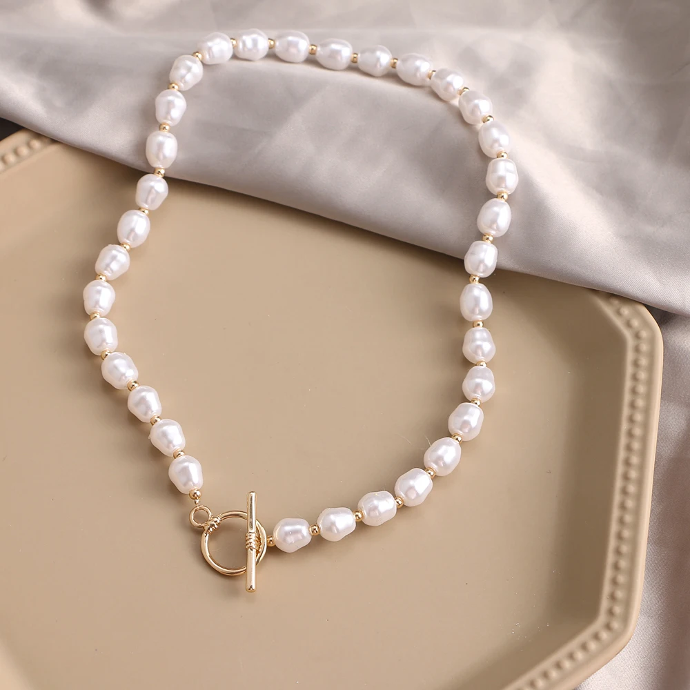 Naszyjnik ZOVOLI Vintage Pearl Choker - moda, elegancja i imitacja białej perły - Wianko - 16