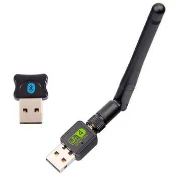 1 Pcs Drive Free USB Bluetooth5.0 Adapter Wireless o Receiver & 1 Pcs Drive USB Wifi Adapter Driver
1 Pcs Drive Free USB Bluetooth5.0 Adapter Wireless o Receiver & 1 Pcs Drive USB Wifi Adapter Driver