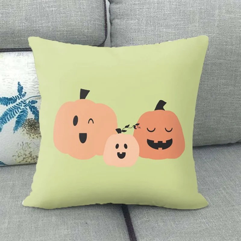 2020 New Halloween Pillowcase Custom Pumpkin Printed Peach Skin Cushion Cover Home Office Sofa Pillow Case 45x45cm 
2020 New Halloween Pillowcase Custom Pumpkin Printed Peach Skin Cushion Cover Home Office Sofa Pillow Case 45x45cm