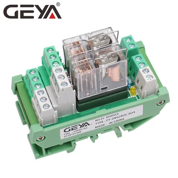GEYA 2NG2R 2 Channel Omron Relay Module 2NO 2NC DPDT PLC RELAY Interface 12V 24V AC/DC
GEYA 2NG2R 2 Channel Omron Relay Module 2NO 2NC DPDT PLC RELAY Interface 12V 24V AC/DC